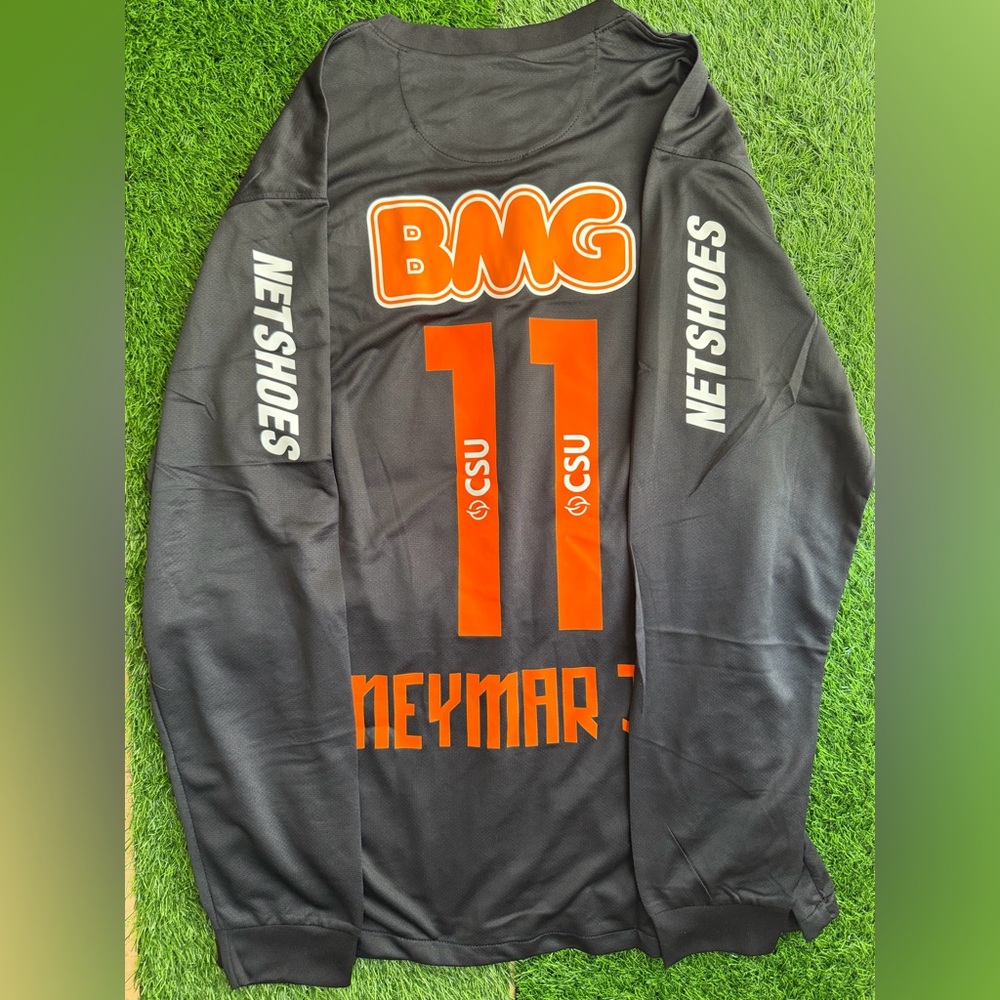 Neymar santos retro jersey